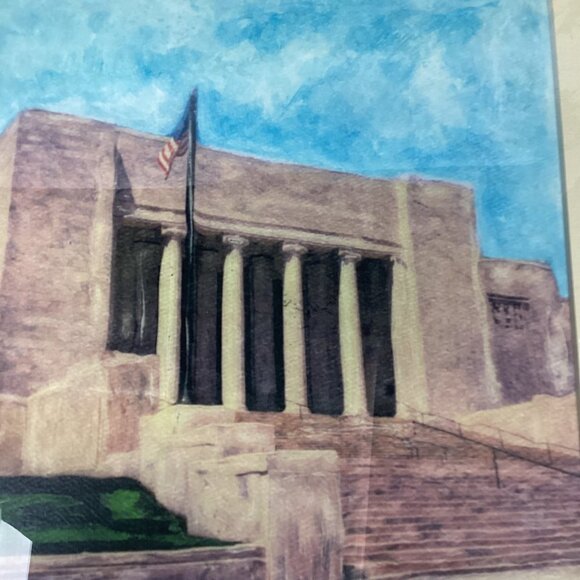 Joslyn Art Museum Original  Painting - Picture 3 of 12